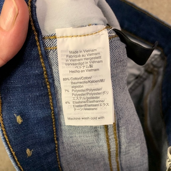 Madewell 10” High Rise Button-fly Skinny Jean - Picture 7 of 7